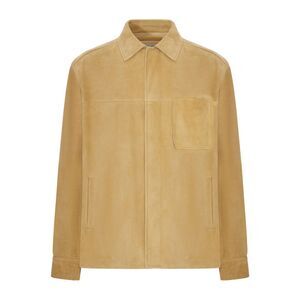 Loewe Men Suede Lambskin Overshirt